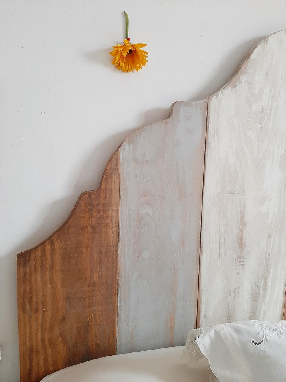 Cabecero de madera estilo rústico | Bohemian and chic